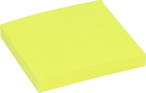 Notes samoprzylepny 75x75 mm. Żółty