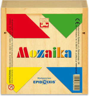 Mozaika w drewnianym pudełku
