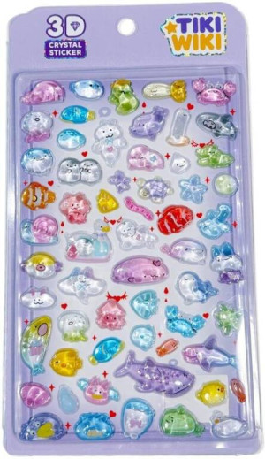 Naklejki 3D Crystal Rybki