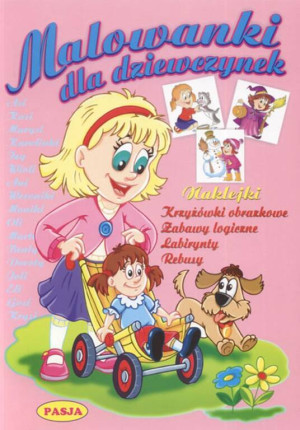 Malowanki dla dziewczynek PASJA