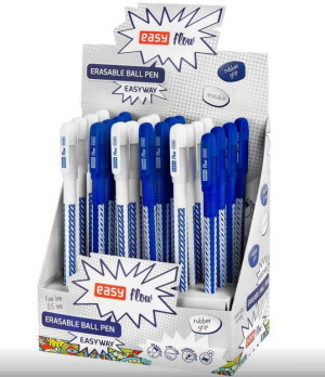 Długopis wymazywalny EasyWay niebieski. 24 sztuki