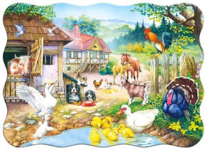 Puzzle 30. Zwierzęta na farmie B-03310