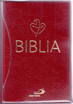 Biblia Tabor. Bordowa PCV
