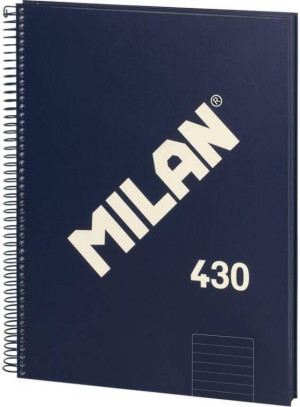 Zeszyt na spirali A4/80K linia 1918 nieb. MILAN