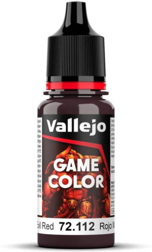 Vallejo: 72.112 - Game Color - Evil Red (18 ml)