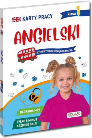 Angielski. Karty pracy. Klasa 1