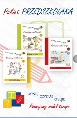Pakiet przedszkolaka. Myślę, czytam, rysuję. Rozwojowy model terapii