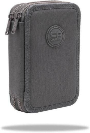 Piórnik 2-komorowy z wyposażeniem Coolpack Jumper 2 Rpet Grey