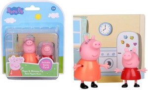 *****PEPPA 2 figurki Peppa + mama Peppy D4105 /8