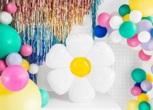 Balon foliowy. Stokrotka 97x103cm