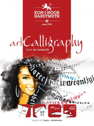 Blok do kaligrafii artcalligraphy A5 25K 140G