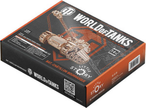 Puzzle Drewniane 3D. Czołg Bat.-Chaitllon