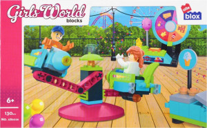 Klocki konstrukcyjne 130 elementów Girl Wesołe Miasteczko alleBLOX 547906