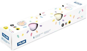 Farby do malowania palcami 40ml 6kol pastel MILAN