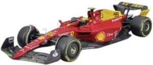 Ferrari F1-75 Monza Yellow 2022 #55 1:24 BBURAGO