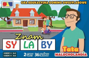 Znam sylaby. Część 3 i 4. Gra edukacyjna