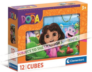 Klocki 12el Dora