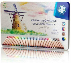 Kredki ołówkowe prestige. 36 kolorów