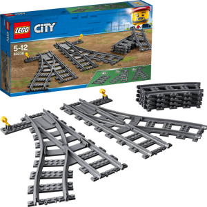 LEGO® City Trains. Zwrotnice. 60238