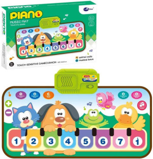 Mata muzyczna pianinko zwierzęta