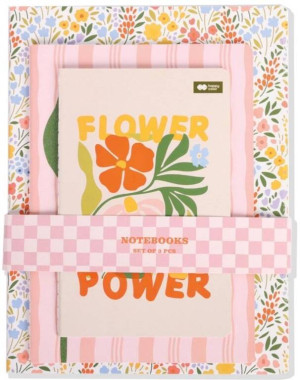 Notes szyty Bloom boho (3szt) HAPPY COLOR