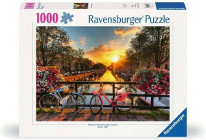Puzzle 1000 Rowery w Amsterdamie