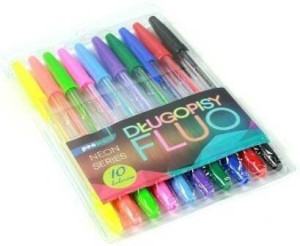 Długopis fluo. 10 kolorów