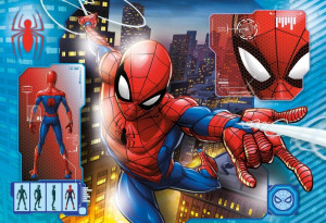 Puzzle 24 maxi. SuperColor. Marvel Spiderman