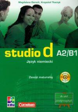 Studio d A2/B1 język niemiecki zeszyt maturalny z płytą CD