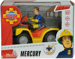 Quad Mercury z figurką. Strażak Sam