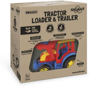 Gigant Traktor Ładowarka z Przyczepą