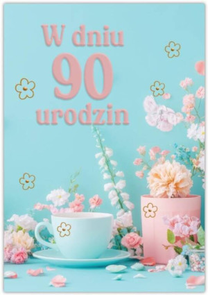 Karnet Silver 90 urodziny