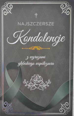 Karnet. Kondolencje