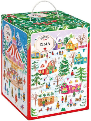 CzuCzu. Puzzlove. Zima 4x150 el.
