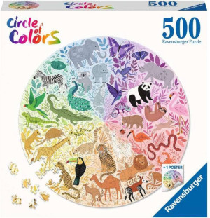 Puzzle 500. Zwierzęta