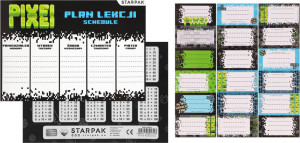 PLAN LEKCJI A5 NAKLEJ NA ZESZ PIXEL STK
