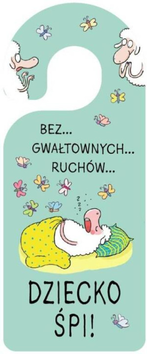 Zawieszka na klamkę. Dziecko