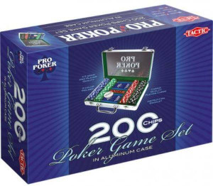 Pro Poker. 200 żetonów w aluminiowej walizce