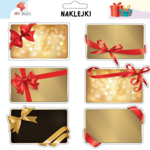 Naklejki na prezenty 1
