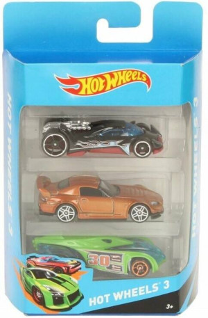 Hot Wheels. Samochodziki. Trzypak