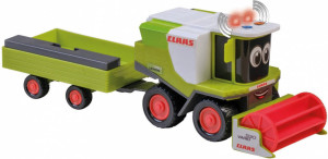 Kombajn Claas Mini z przyczepą