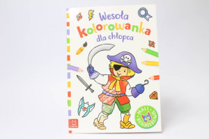 Wesoła kolorowanka dla chłopca. Mali bohaterowie