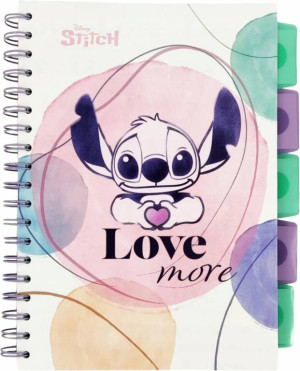 Kołobrulion B5 Disney Fashion Stitch 100 kartek wzór 1