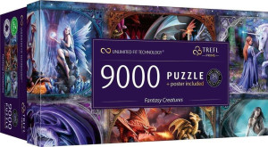 Puzzle 9000. Fantasy Creatures Anne Stokes