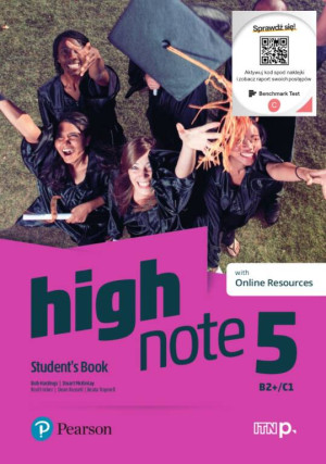 High Note 5. Student’s Book (Podręcznik) + Online Audio. Poziom B2+/C1. Język angielski