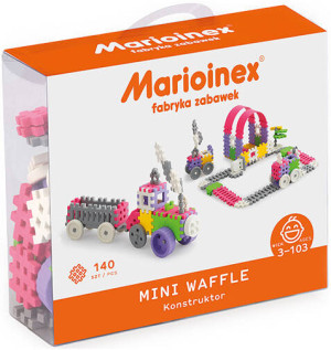 Mini Waffle Konstruktor 140. Różowy