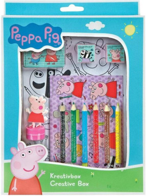 Świnka Peppa Zestaw kreatywny 21 elementów
