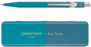 Ołówek mechaniczny 844 0,5mm, Paul Smith Ed4 w pudełku Cyan/Steel