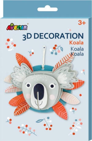 Dekoracje 3D - koala