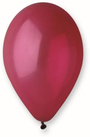 Balony Gemar pastel burgundowe 100szt
